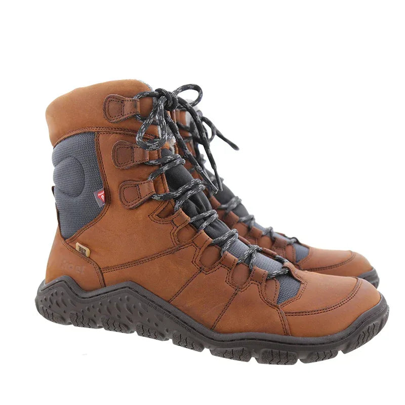 KOEL Herrenschuhe Barefoot Trekking Boots - RISO MERINO - chocolate – Boots - Braun | shoedealo.shop – Bild 6