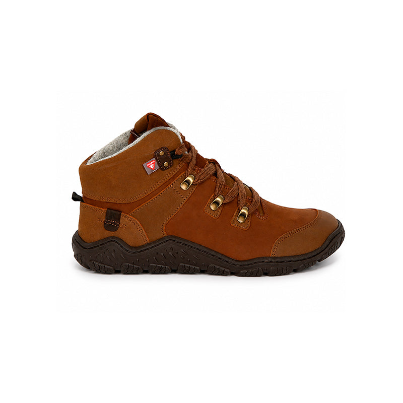 KOEL Herren Barefoot Outdoor Boots ROBO 2.0 MERINO chocolate