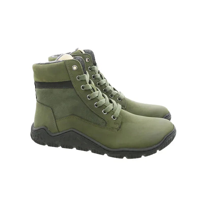 KOEL Damen Barefoot Booties ROMI MERINO - olive – Booties - Grün | shoedealo.shop – Bild 6