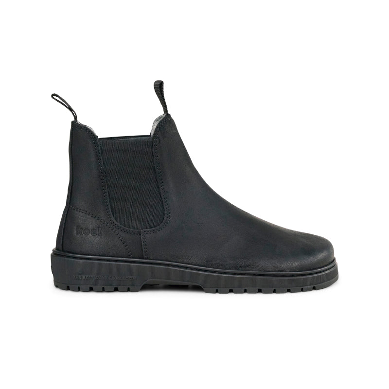 KOEL Damen Barefoot Chelseaboots GAVIEN SUEDE FELT black