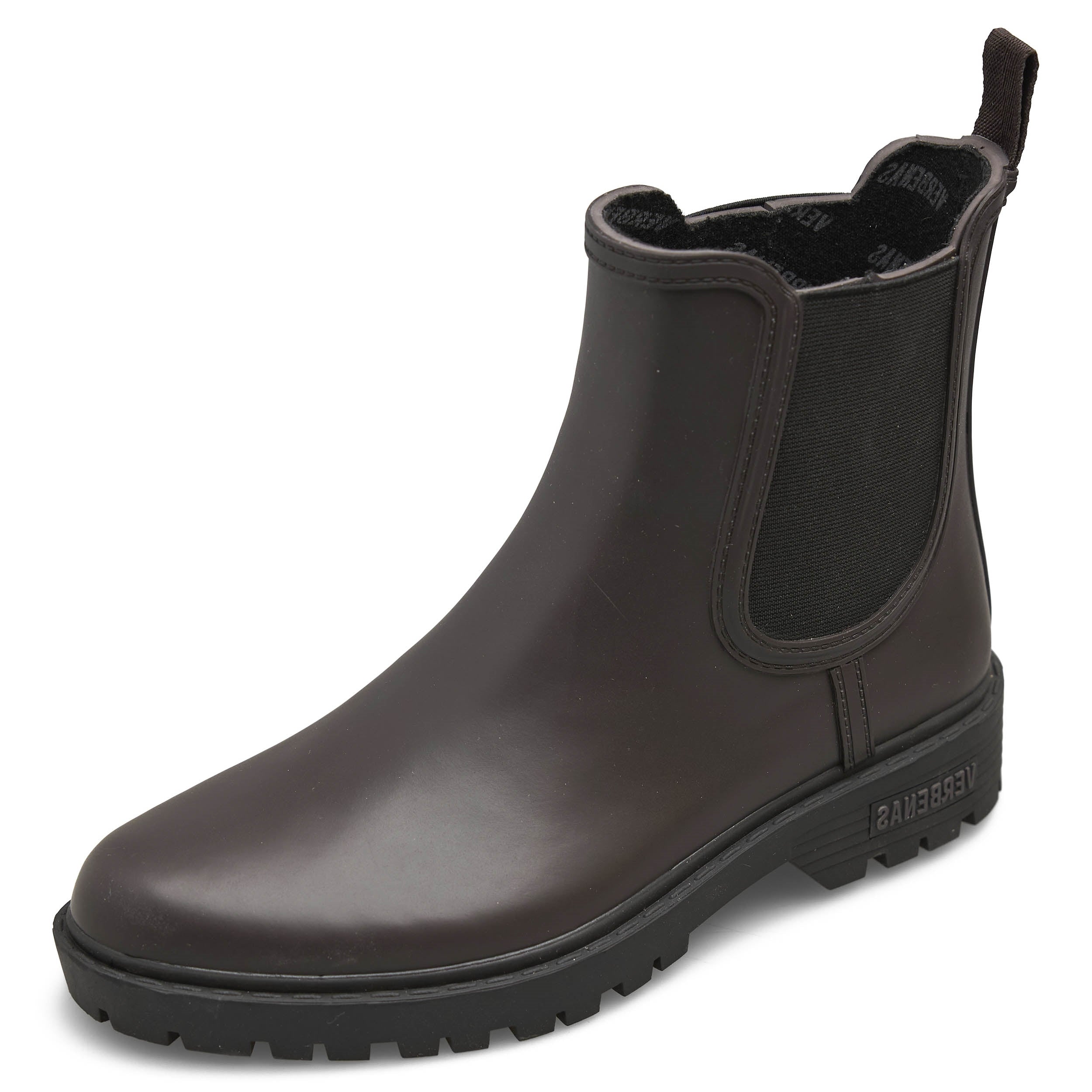 VERBENAS Damen Gummistiefel - GAUDI SMOOTH - brown black
