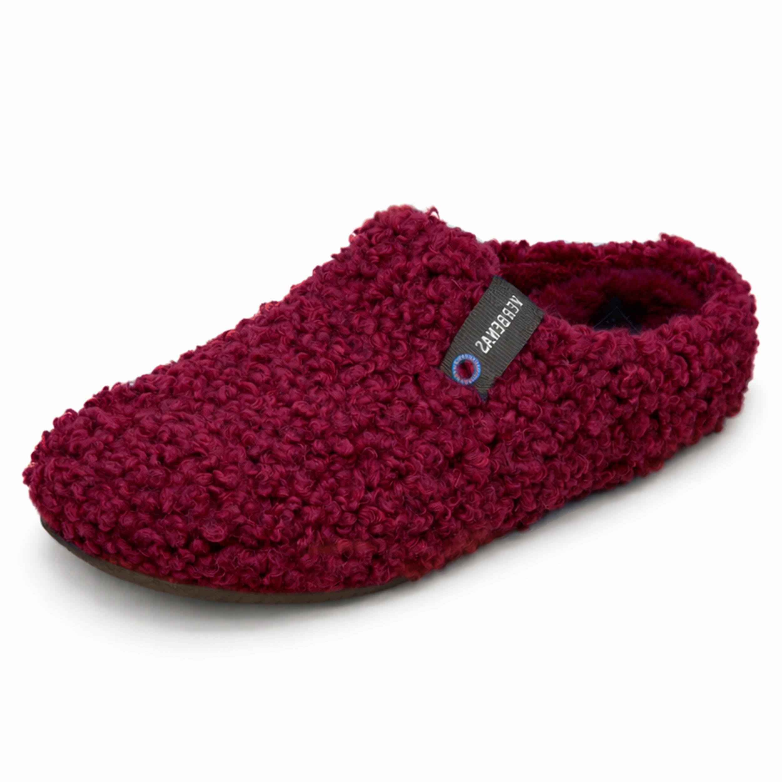 VERBENAS Damen Hausschuhe - YORK CURLY - burdeos