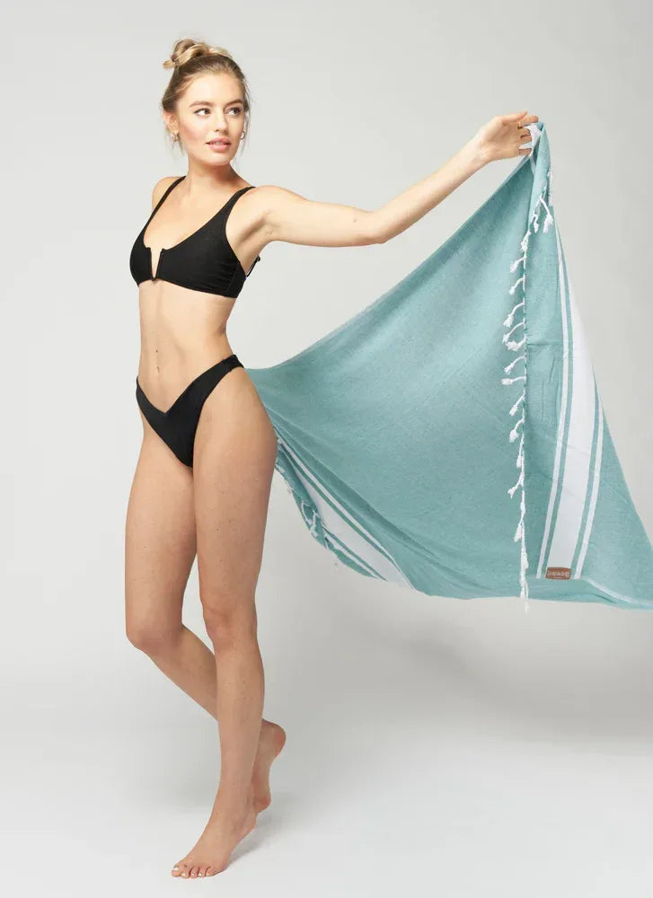 ESPADRIJ L'ORIGINALE - Strandtuch 950 - turquoise