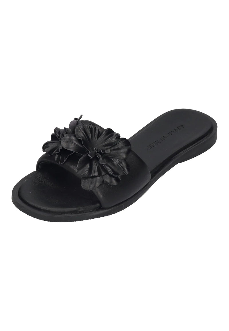 APPLE OF EDEN Damen Pantolette AGNIS 1-F black flowers