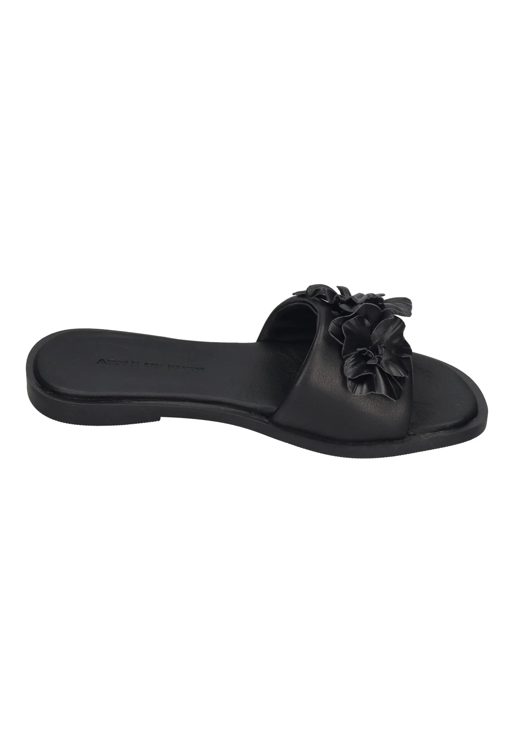 APPLE OF EDEN Damen Pantolette AGNIS 1-F black flowers