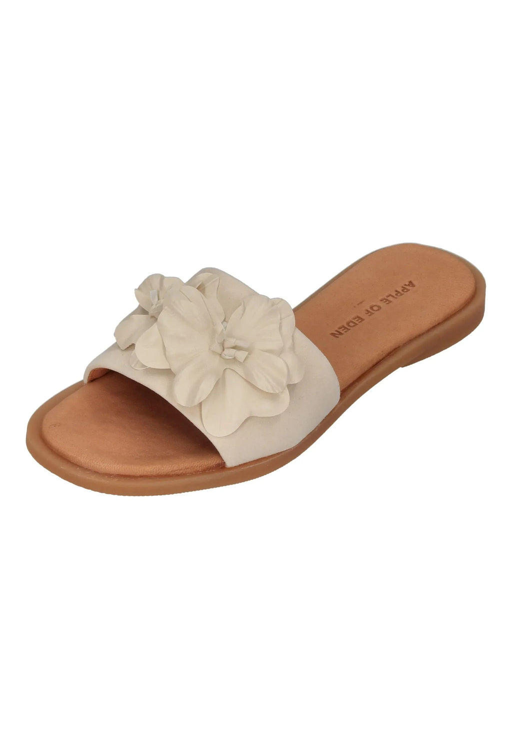 APPLE OF EDEN Damen Pantolette AGNIS 93-F crema flowers