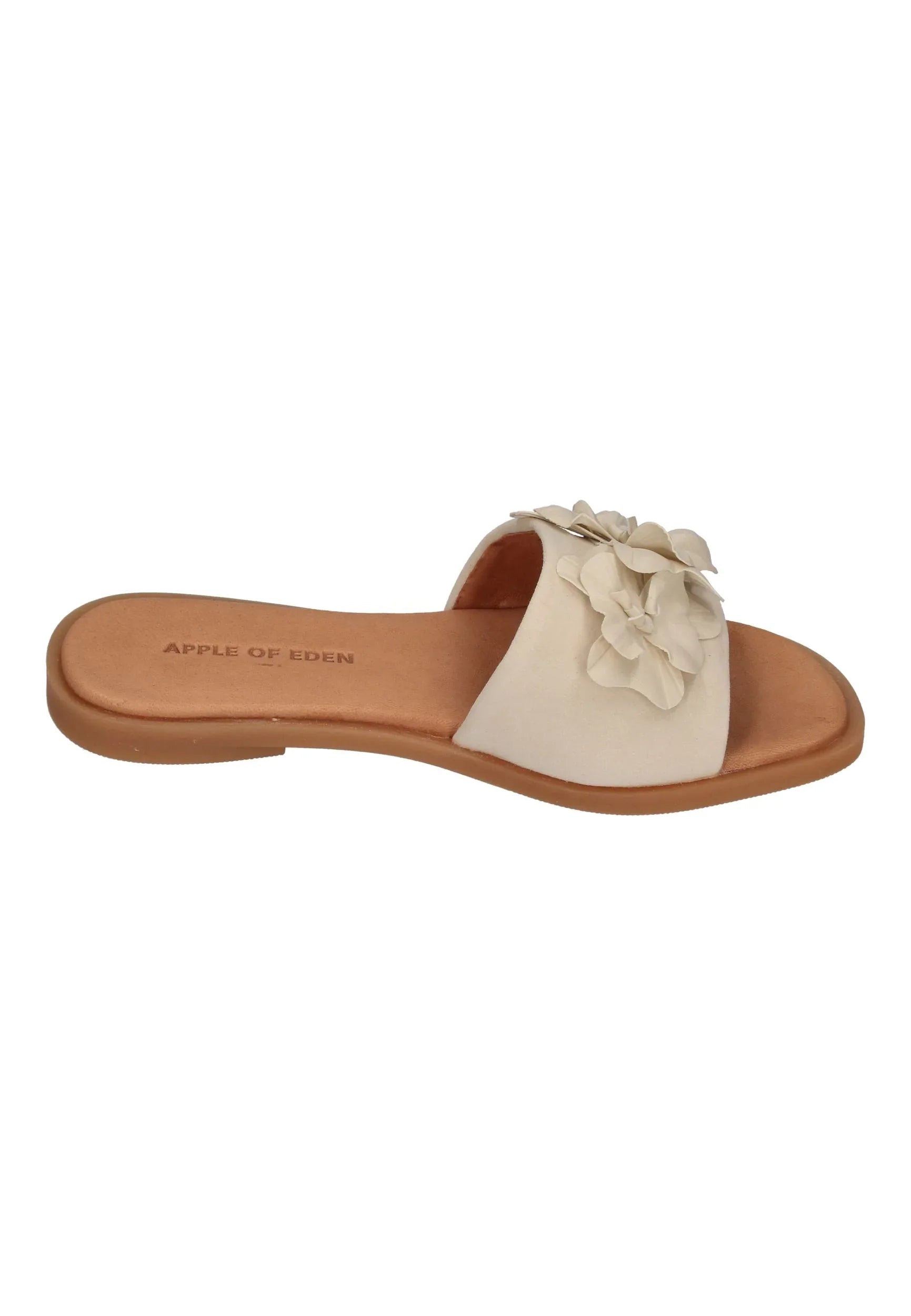 APPLE OF EDEN Damen Pantolette AGNIS 93-F crema flowers