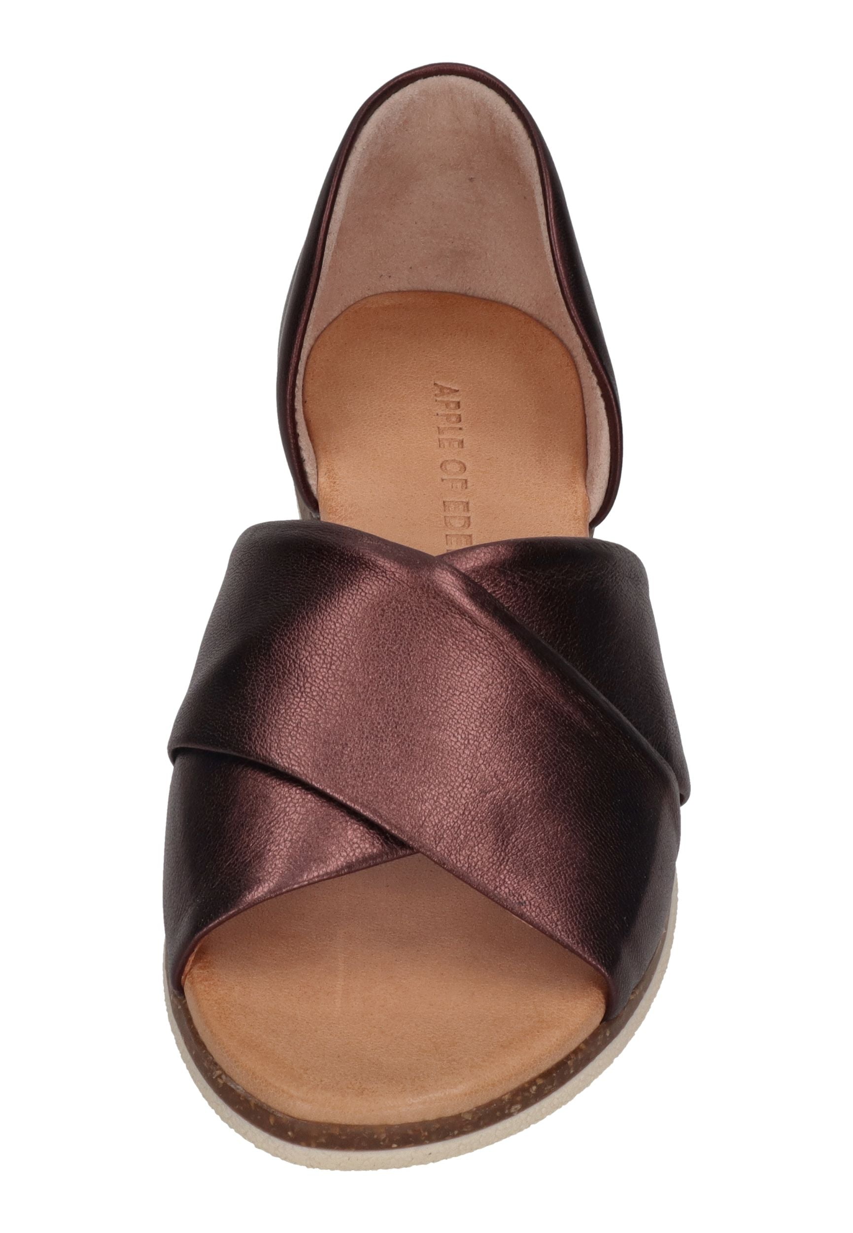 APPLE OF EDEN Damen Sandaletten CHIUSI 59.1 bordo – Sandalen & Sandaletten – Bild 3
