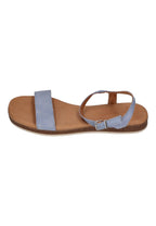 APPLE OF EDEN Damen Sandaletten ISA 34 nubuk cornflower