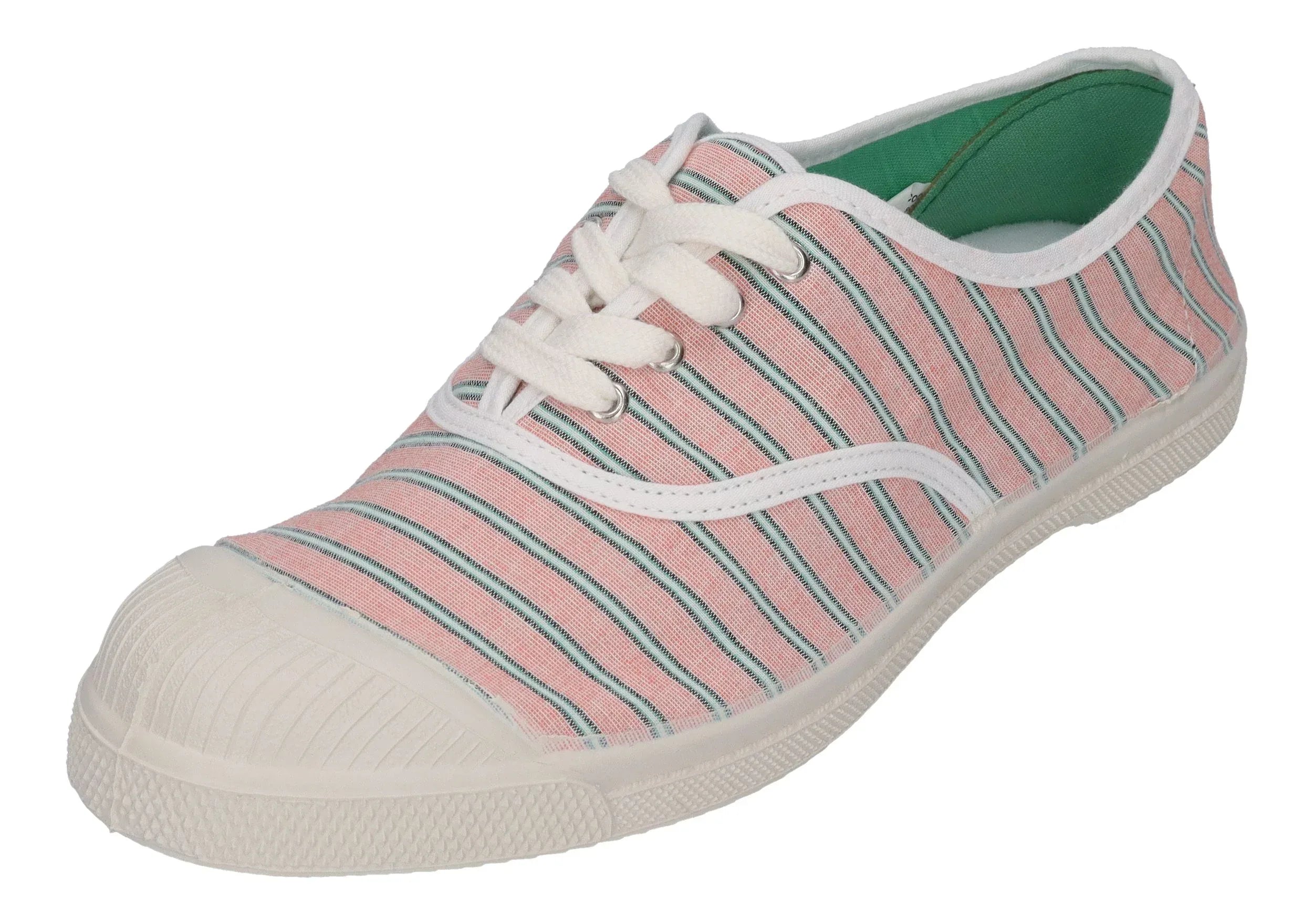 BENSIMON Damenschuhe Sneakers STRIPES RAYURE - clementine – Sneaker
