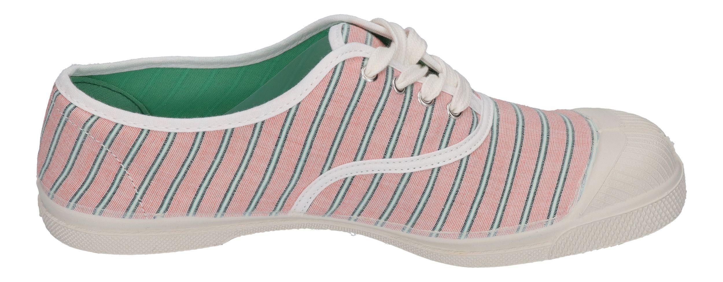 BENSIMON Damenschuhe Sneakers STRIPES RAYURE - clementine – Sneaker – Bild 4