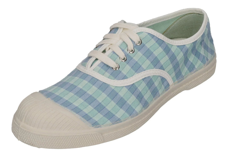 BENSIMON Damenschuhe Sneakers SUMMER CHECKS - aqua – Sneaker