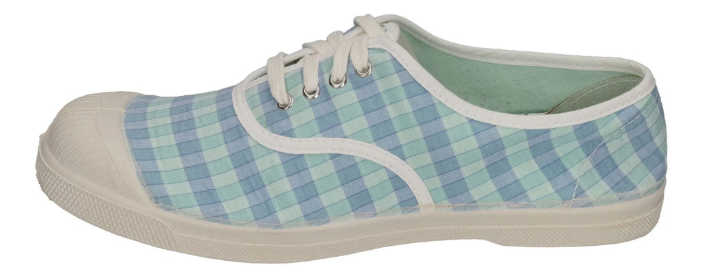 BENSIMON Damenschuhe Sneakers SUMMER CHECKS - aqua – Sneaker – Bild 2