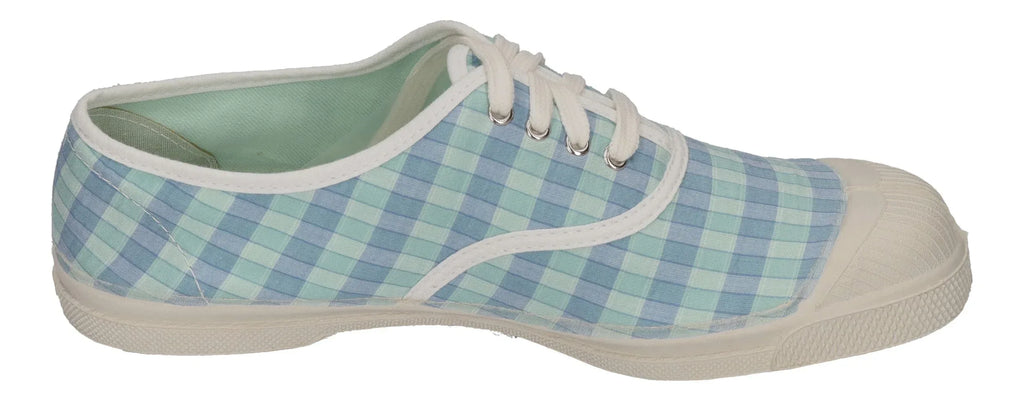 BENSIMON Damenschuhe Sneakers SUMMER CHECKS - aqua – Sneaker – Bild 4