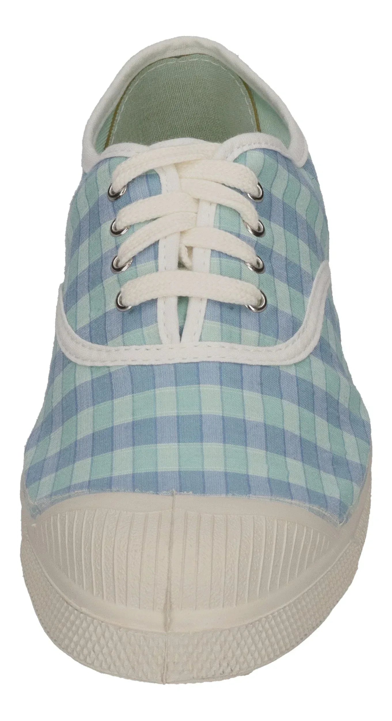 BENSIMON Damenschuhe Sneakers SUMMER CHECKS - aqua – Sneaker – Bild 3