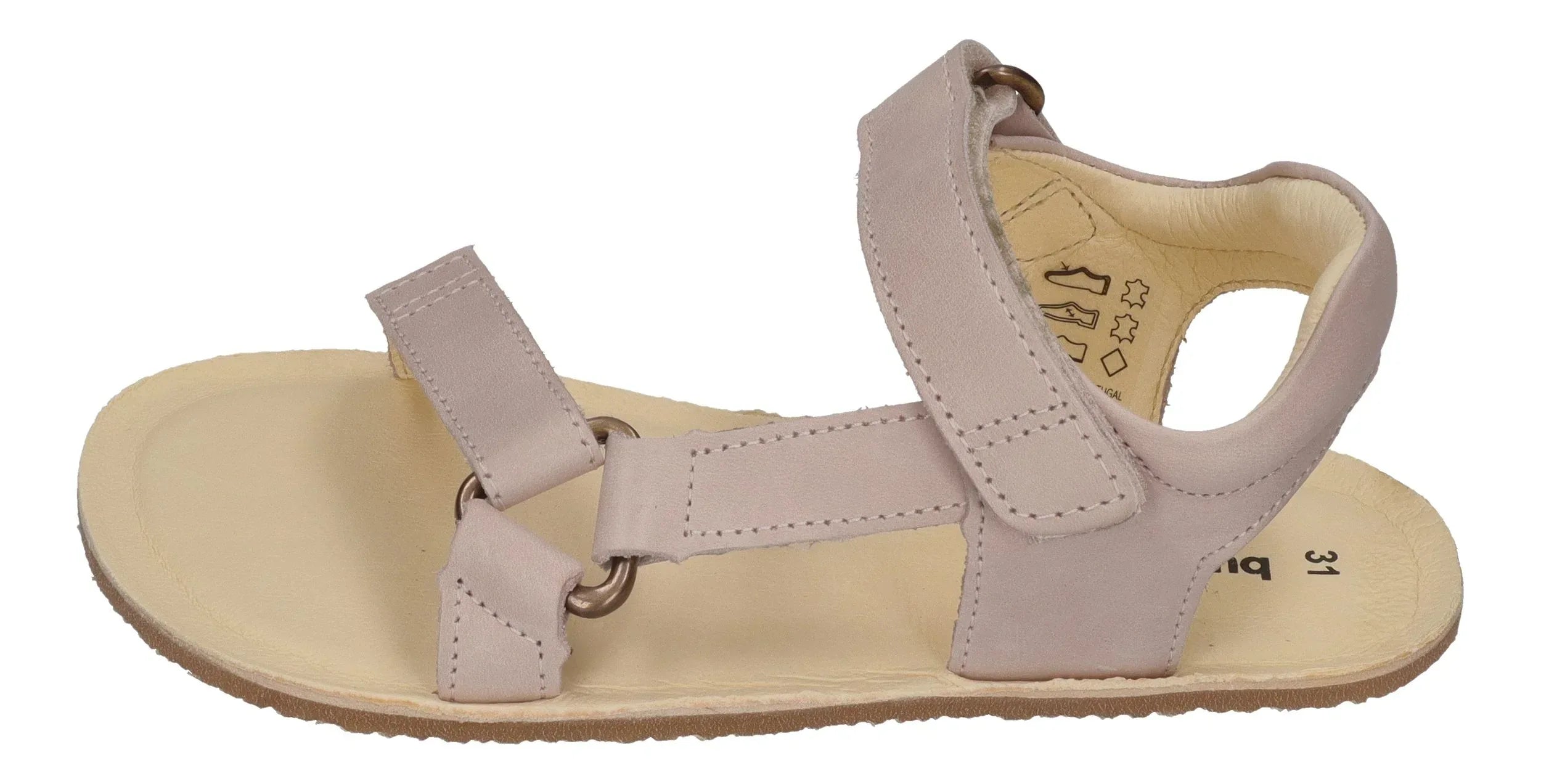 BUNDGAARD Kinder Barefoot Sandalen HAVEN BG202254 old rose