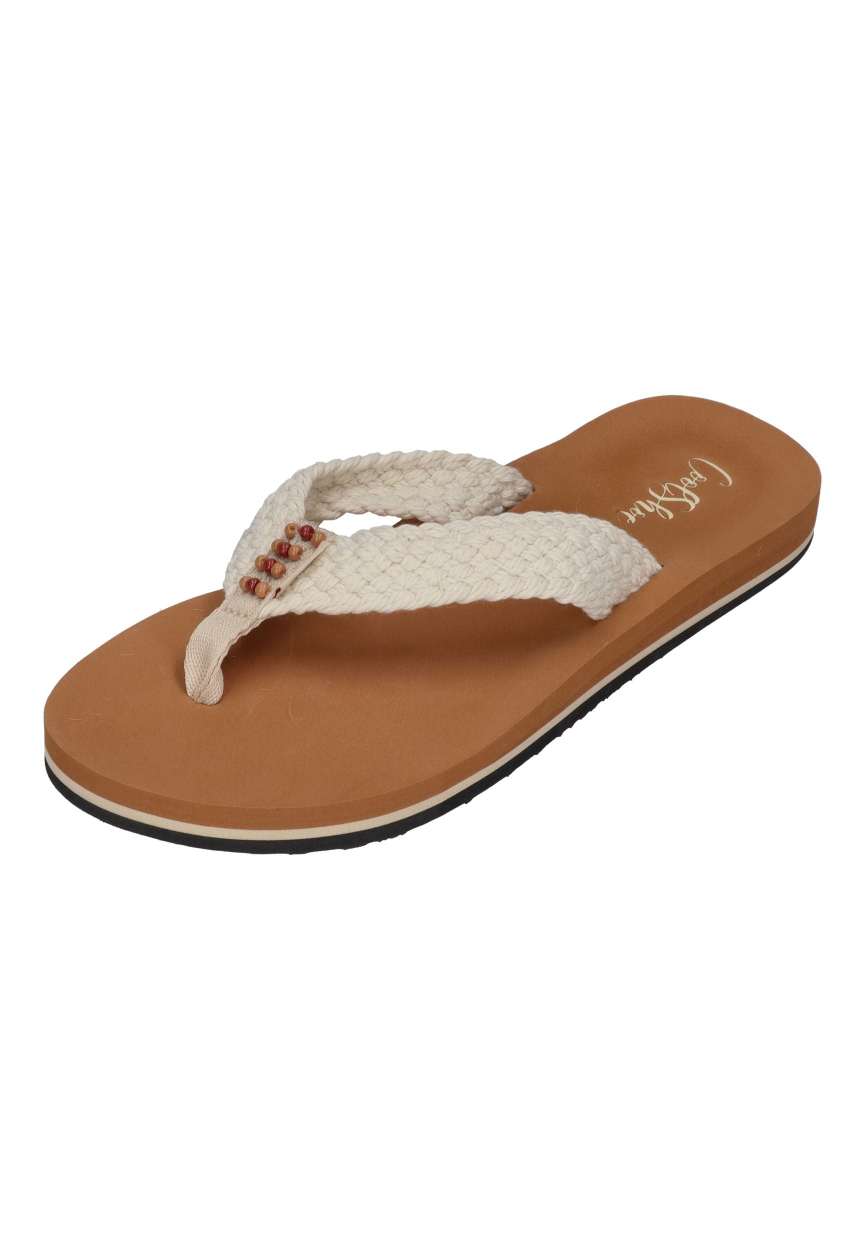 COOL SHOE Damen Zehentrenner COOL MAPPLE honey – Zehentrenner