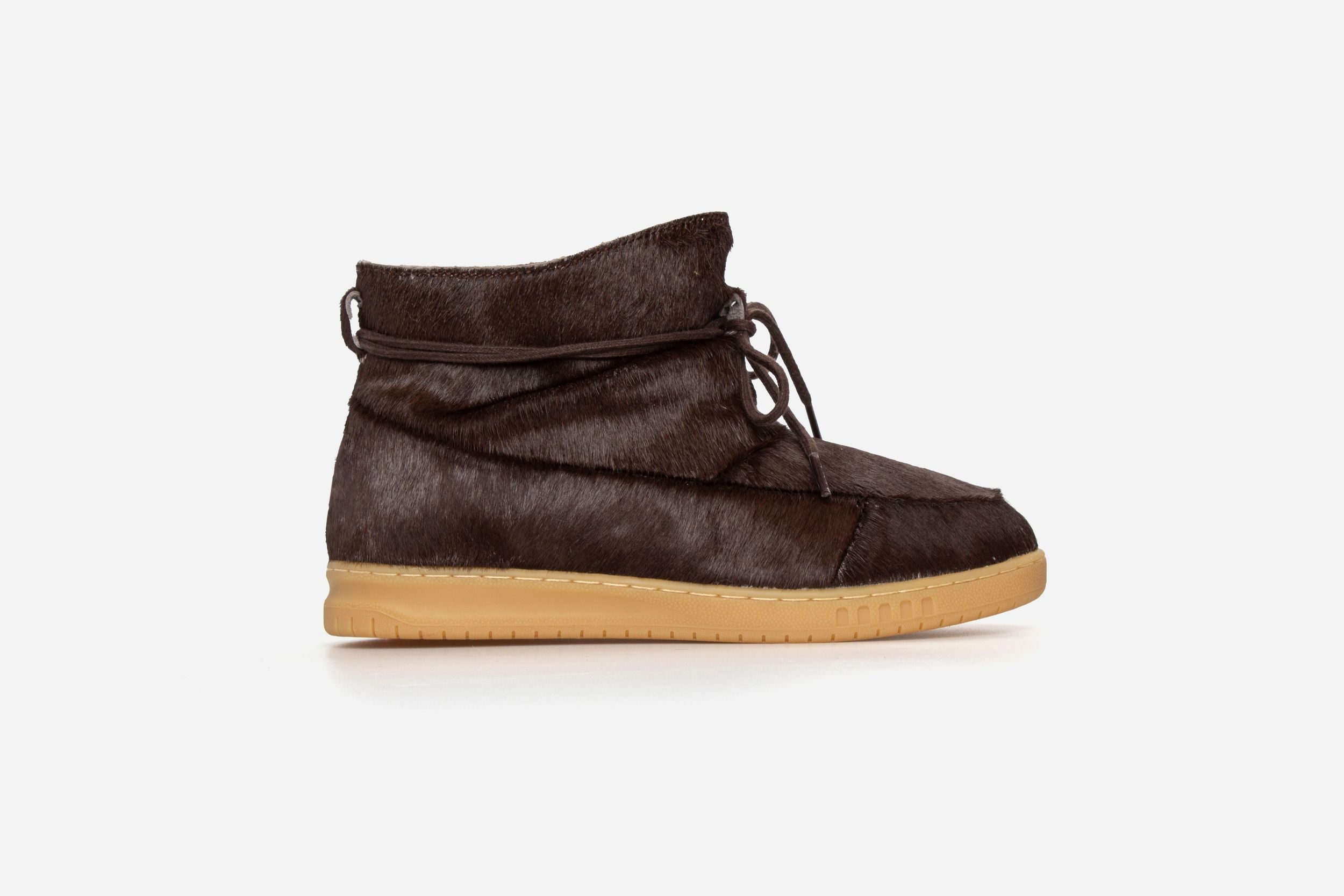 HUB FOOTWEAR Damen Booties QUEEN 2.0 L69 pony dark coffee