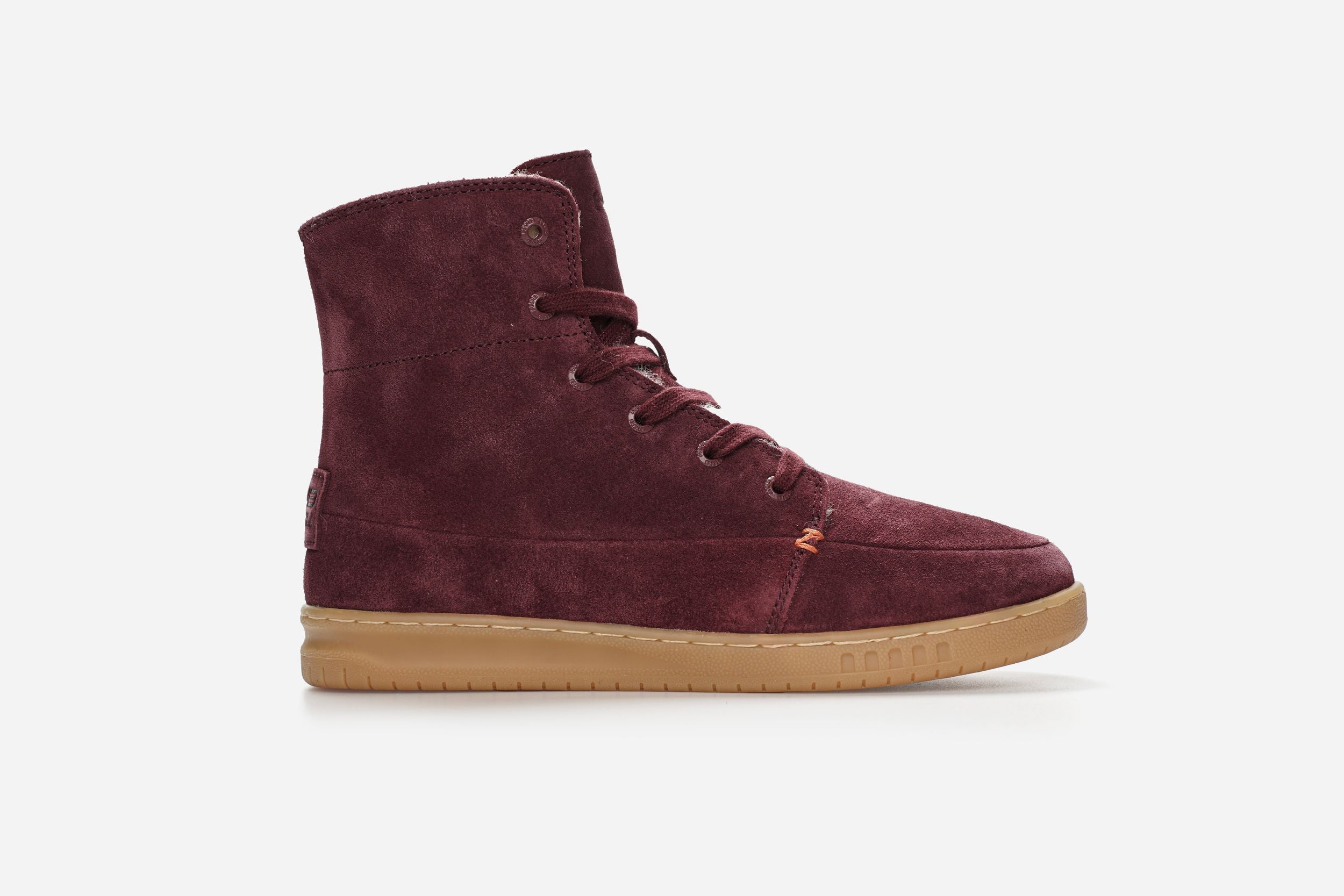 HUB FOOTWEAR Damen Booties CHESS 3.0 S40 suede dark burgundy