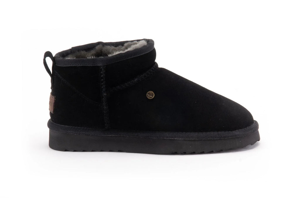 WARMBAT Damenschuhe Schaffell Booties DURACK black – Stiefel - Schwarz | shoedealo.shop – Bild 6
