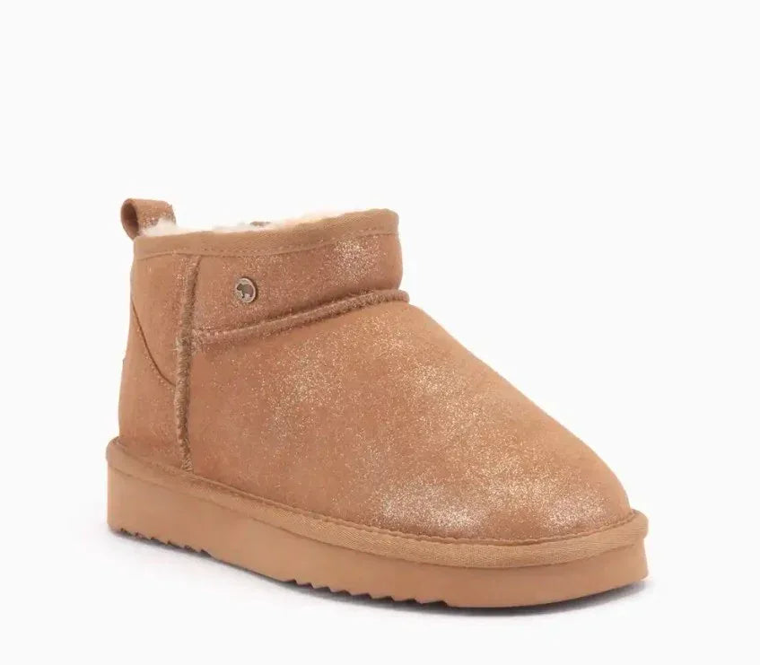WARMBAT Damenschuhe Schaffell Booties DURACK metalic gold – Booties - Gold | shoedealo.shop – Bild 8