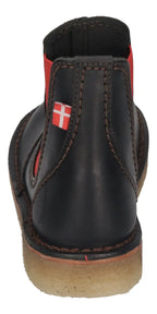 DUCKFEET Damenschuhe Chelseaboots ROSKILDE 4650 black red
