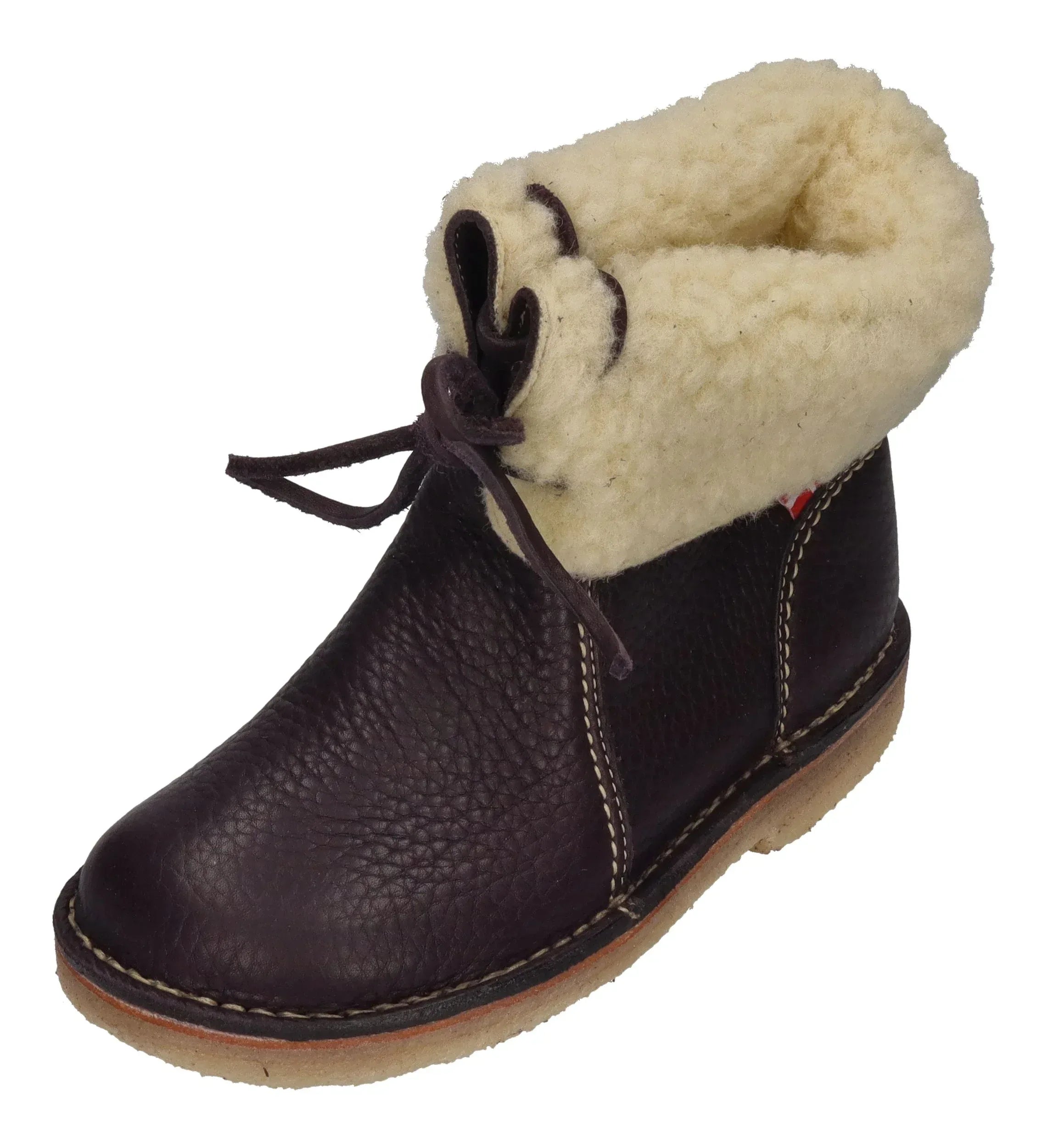 DUCKFEET Damenschuhe gefütterte Stiefel ÅRHUS 1310 plum