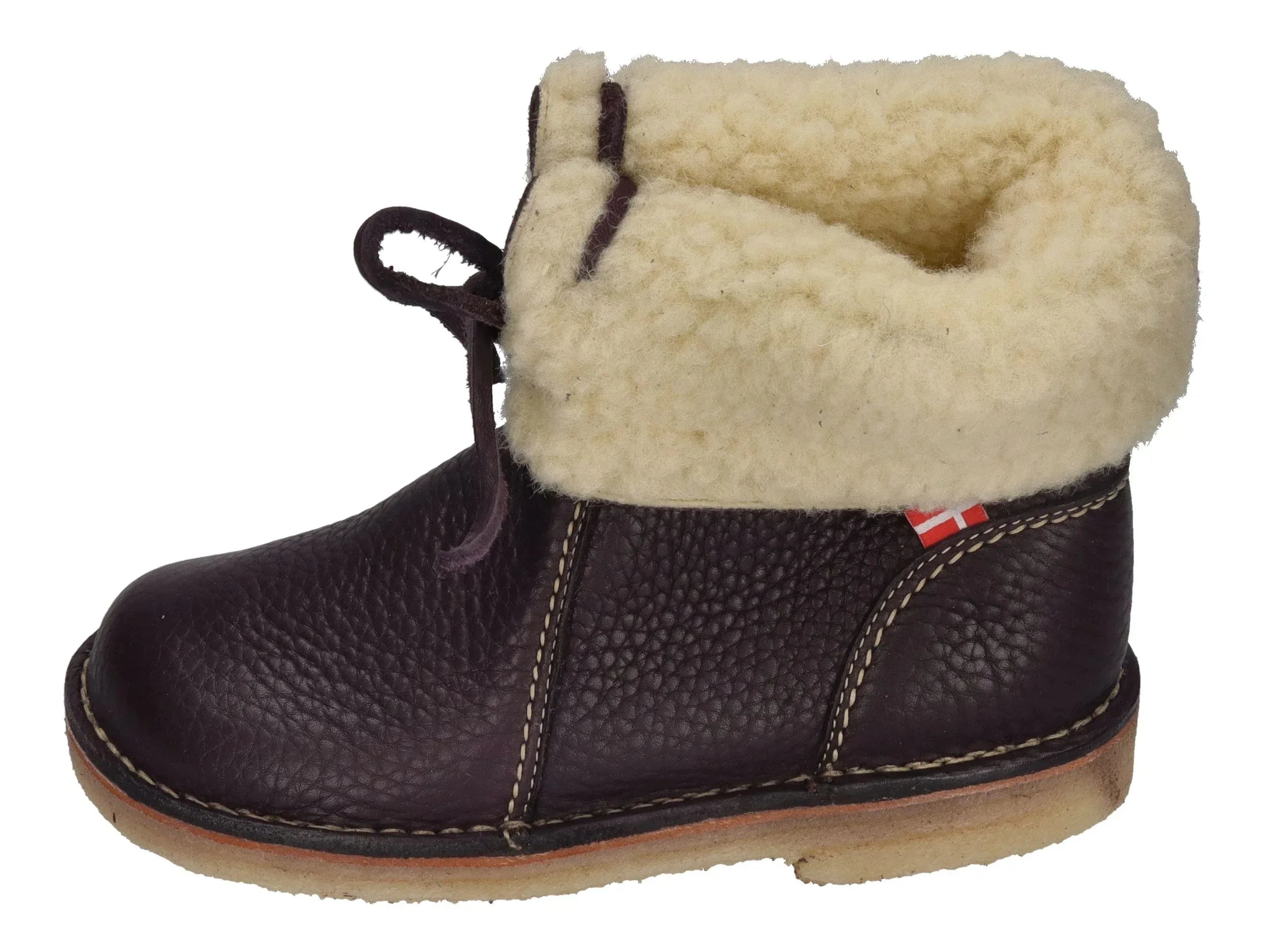 DUCKFEET Damenschuhe gefütterte Stiefel ÅRHUS 1310 plum