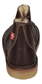 DUCKFEET gefütterte Damen Stiefeletten MIDDELFART choco