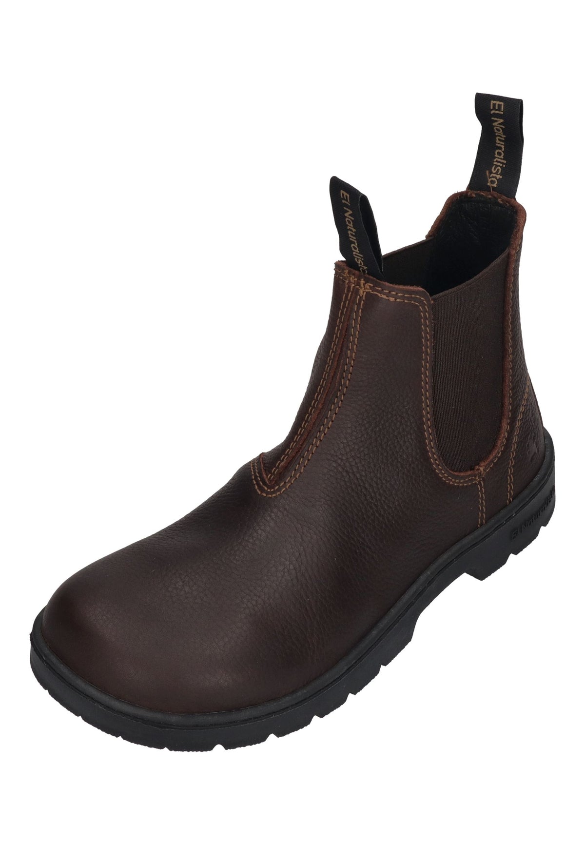 EL NATURALISTA Barefoot Minimalist Chelsea Boot NOMADA N5262A brown