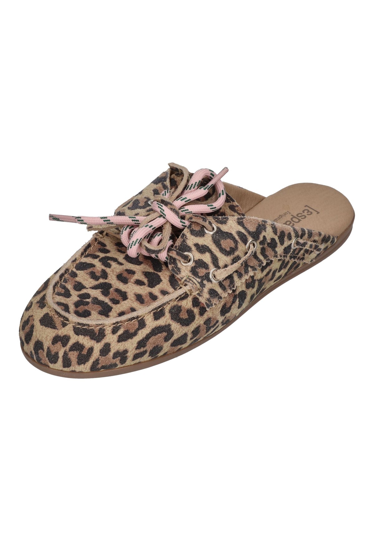 ESPADRIJ L'ORIGINALE Damen Slipper BOAT SLIPPER LEO leopard