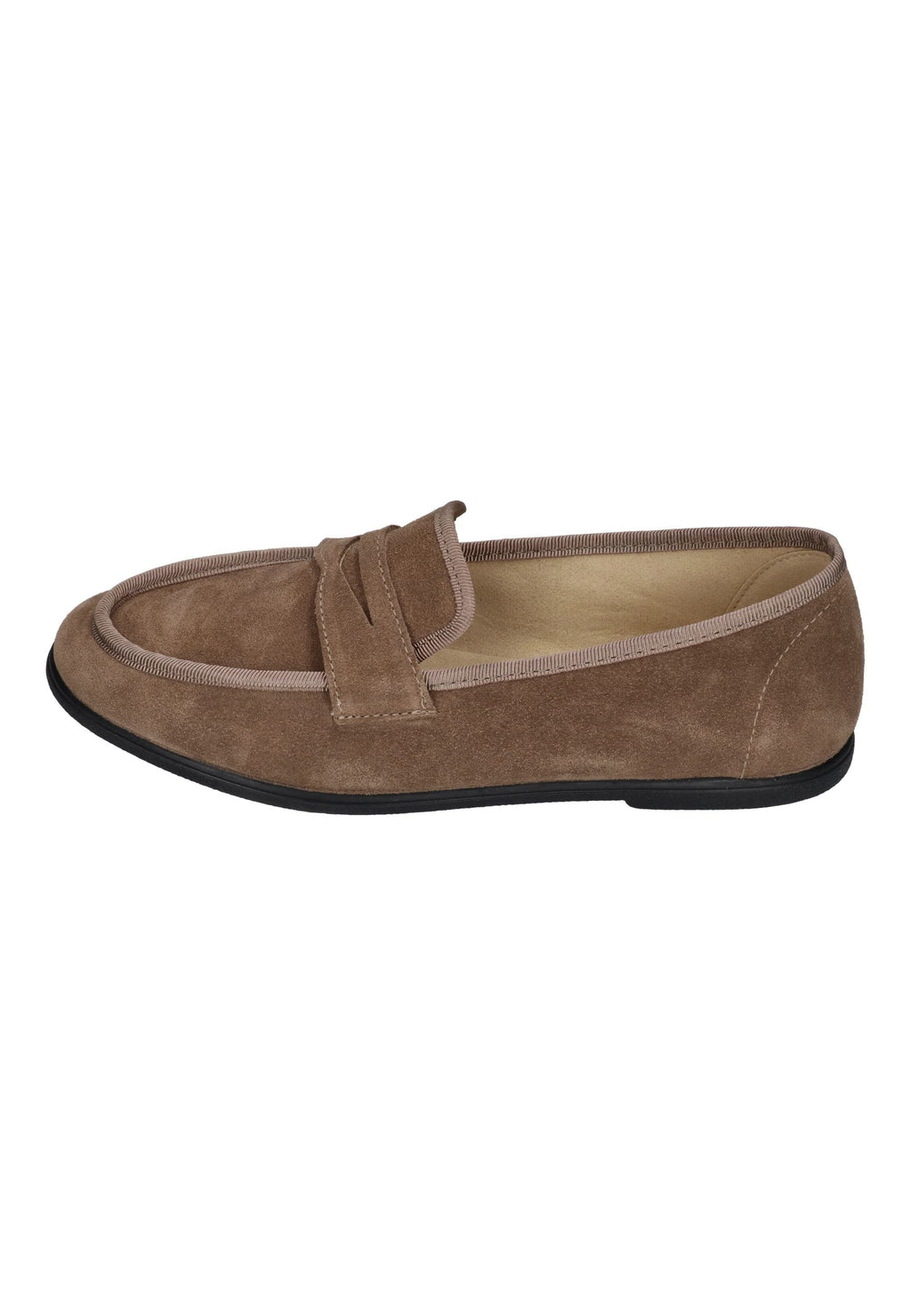 ESPADRIJ L'ORIGINALE Damen Slipper LOAFER CLASSIC VELOUR tabacco – Espadrilles – Bild 2