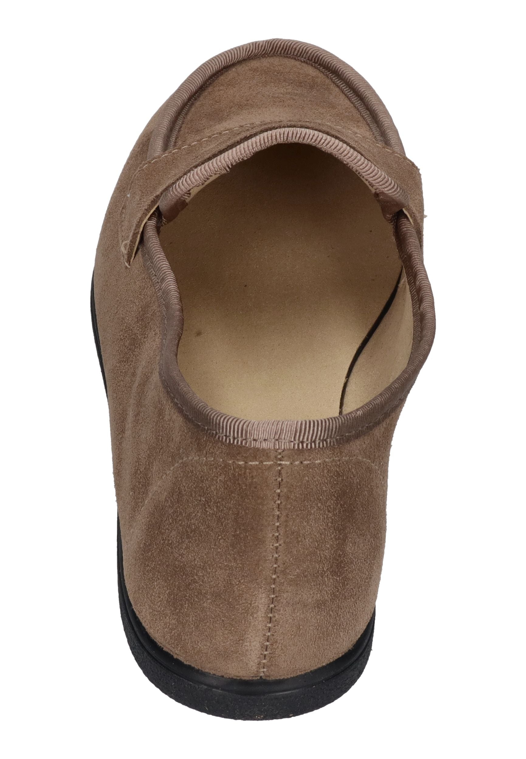 ESPADRIJ L'ORIGINALE Damen Slipper LOAFER CLASSIC VELOUR tabacco – Espadrilles – Bild 5
