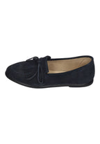 ESPADRIJ L'ORIGINALE Damen MOCASSIN VELOUR bleu fonce