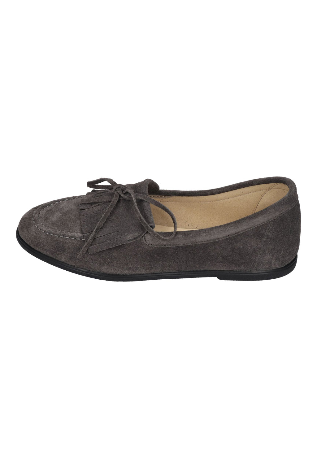 ESPADRIJ L'ORIGINALE Damen MOCASSIN VELOUR carbone