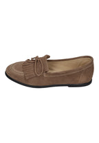 ESPADRIJ L'ORIGINALE Damen MOCASSIN VELOUR tabacco