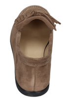 ESPADRIJ L'ORIGINALE Damen MOCASSIN VELOUR tabacco