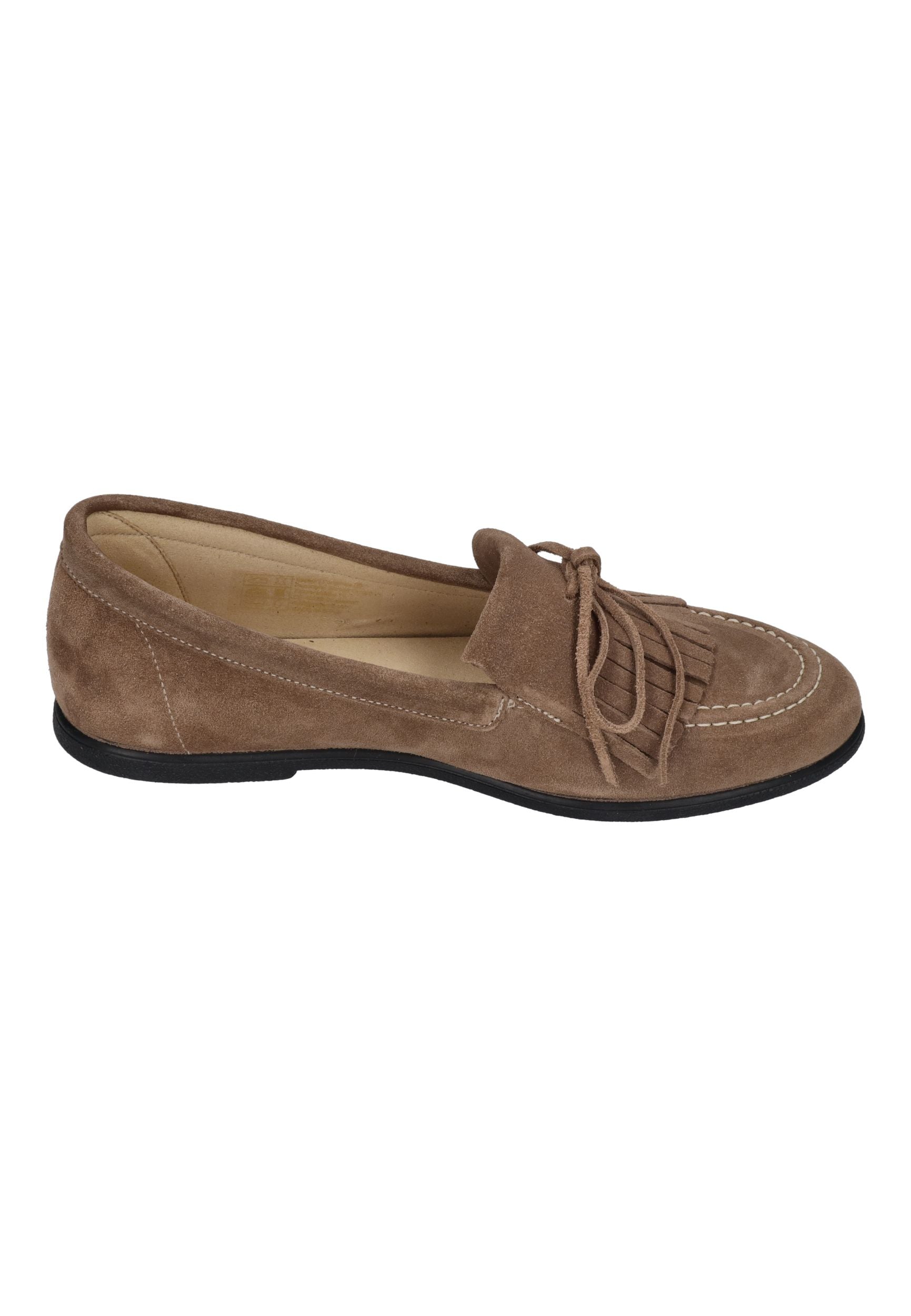 ESPADRIJ L'ORIGINALE Damen MOCASSIN VELOUR tabacco