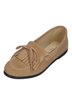 ESPADRIJ L'ORIGINALE Damen MOCASSIN VELOUR tan clair