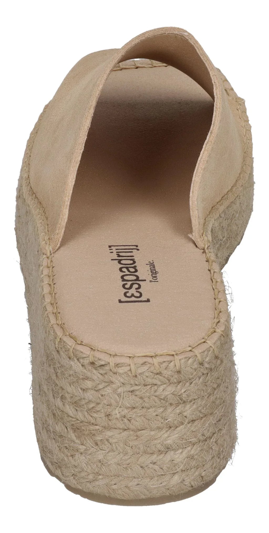 ESPADRIJ L'ORIGINALE Damen PANTOLETTE WEDGE beige