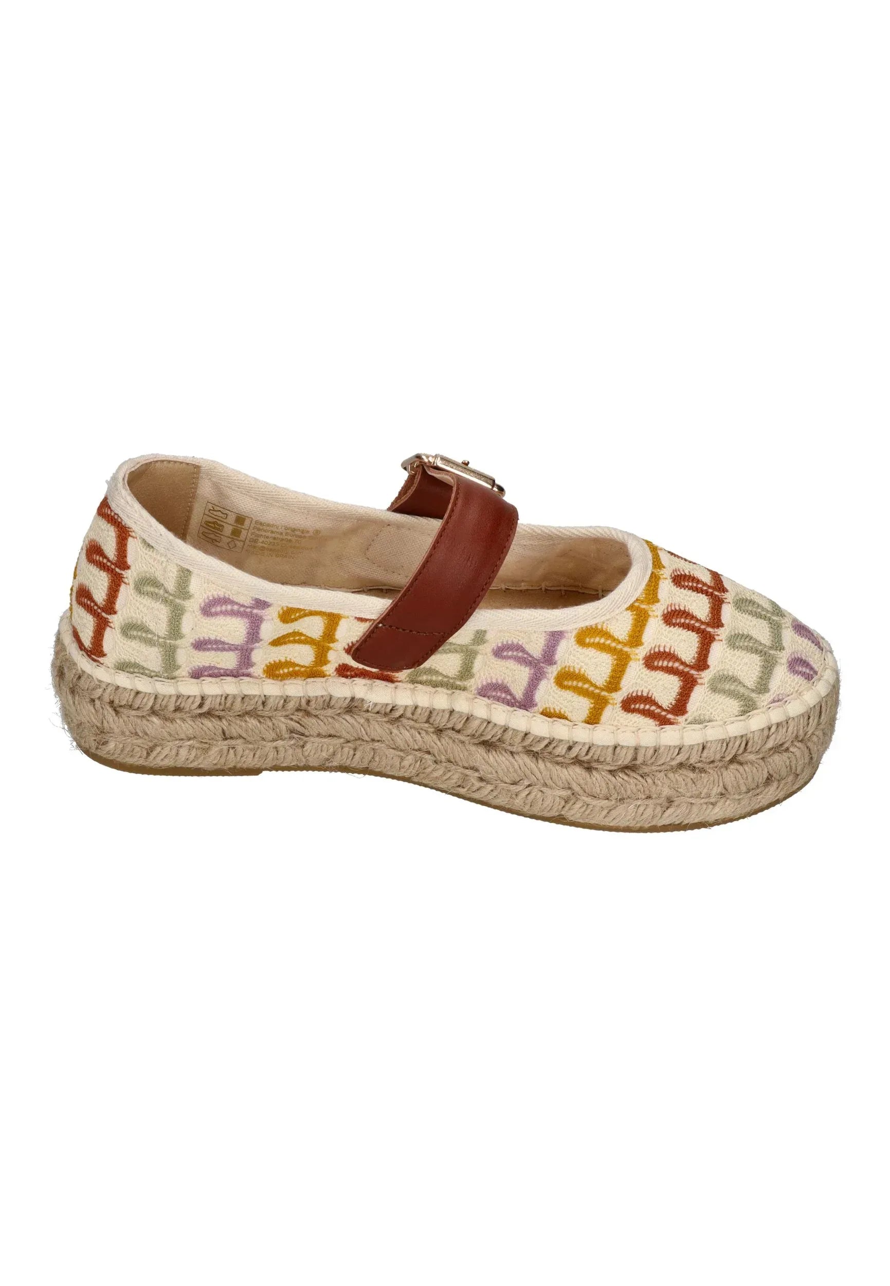 ESPADRIJ L'ORIGINALE Damen Espadrilles BALLERINE RETRO multicolor