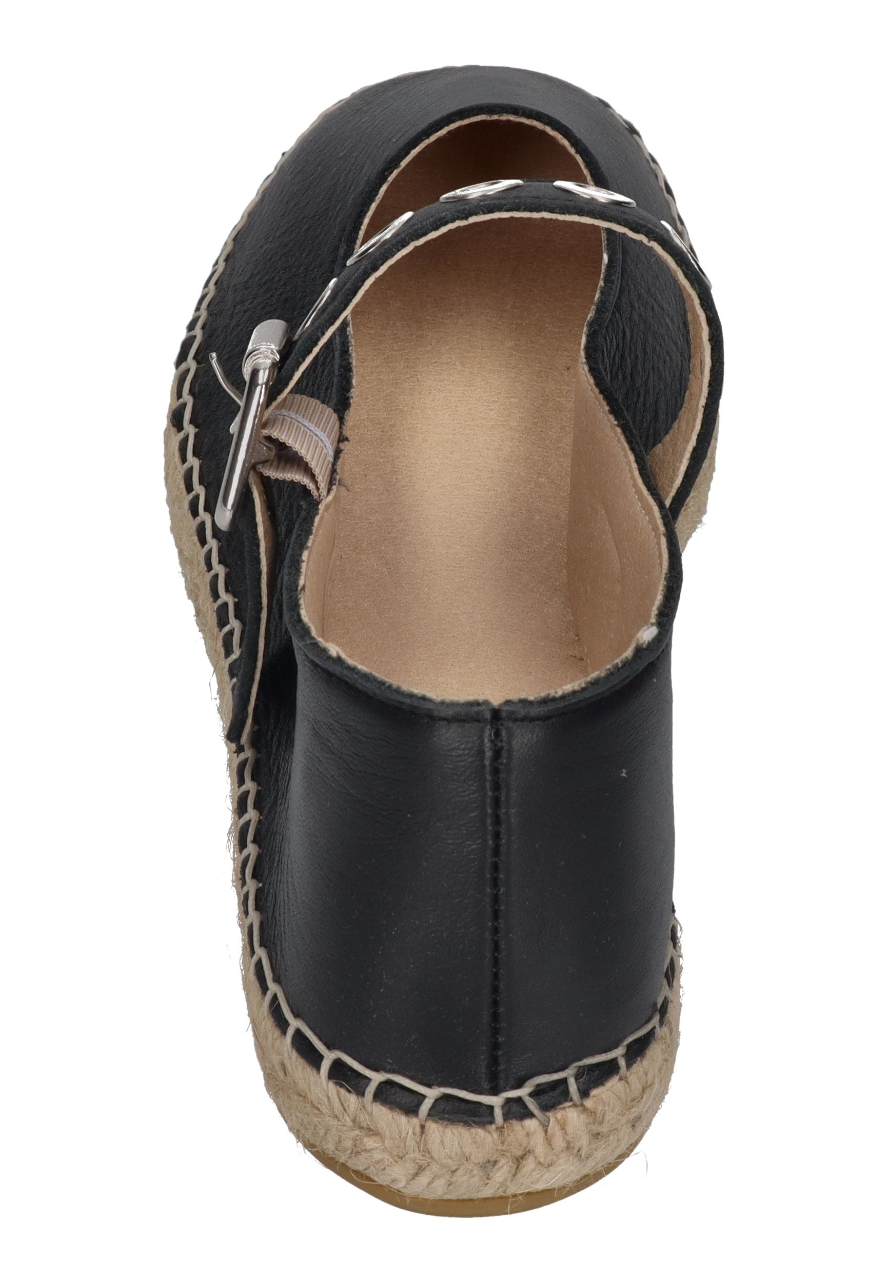 ESPADRIJ L'ORIGINALE Damen Espadrilles BALLERINE ROQUE noir – Espadrilles – Bild 5
