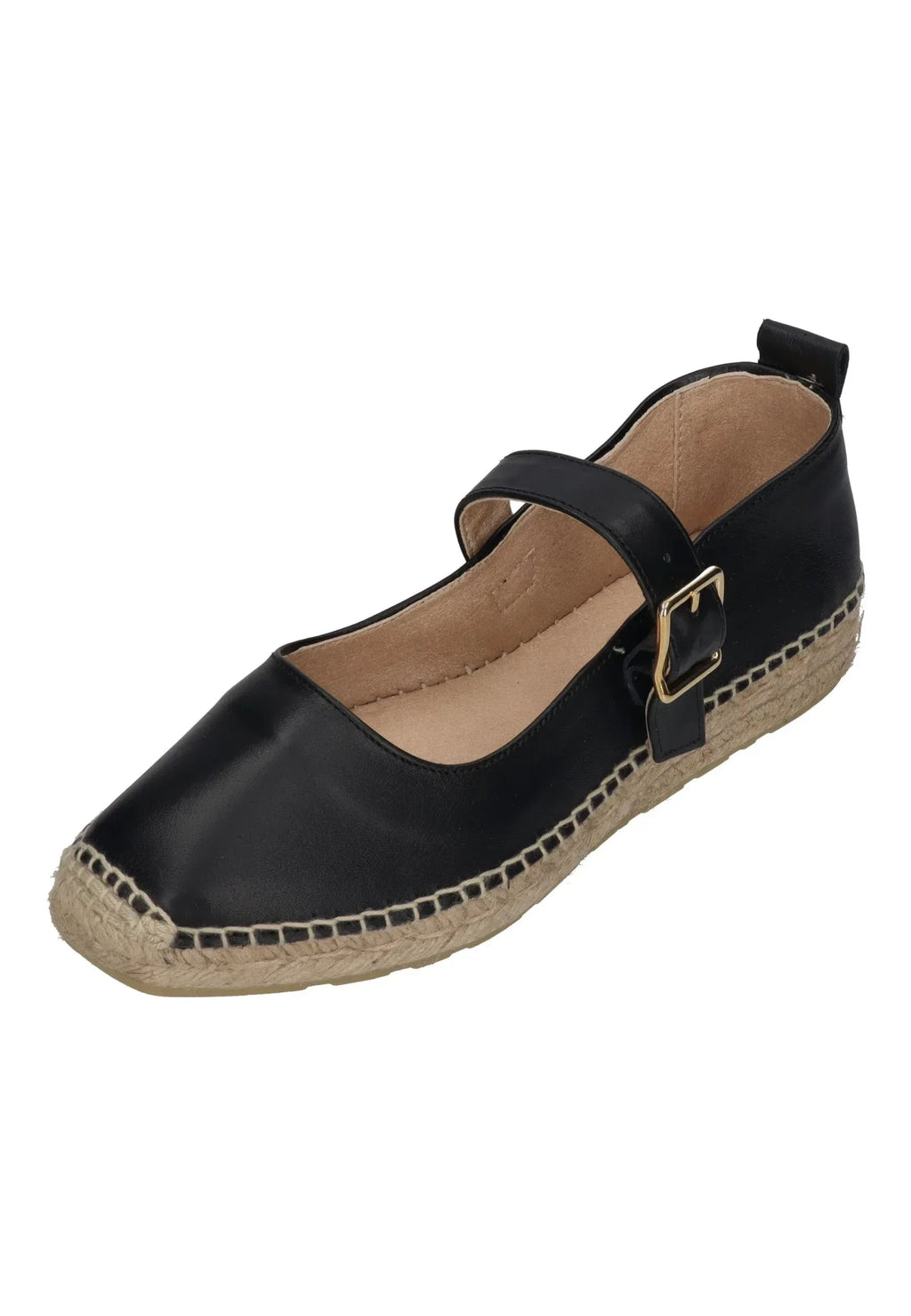 ESPADRIJ L'ORIGINALE Damen Espadrilles BALLERINE noir