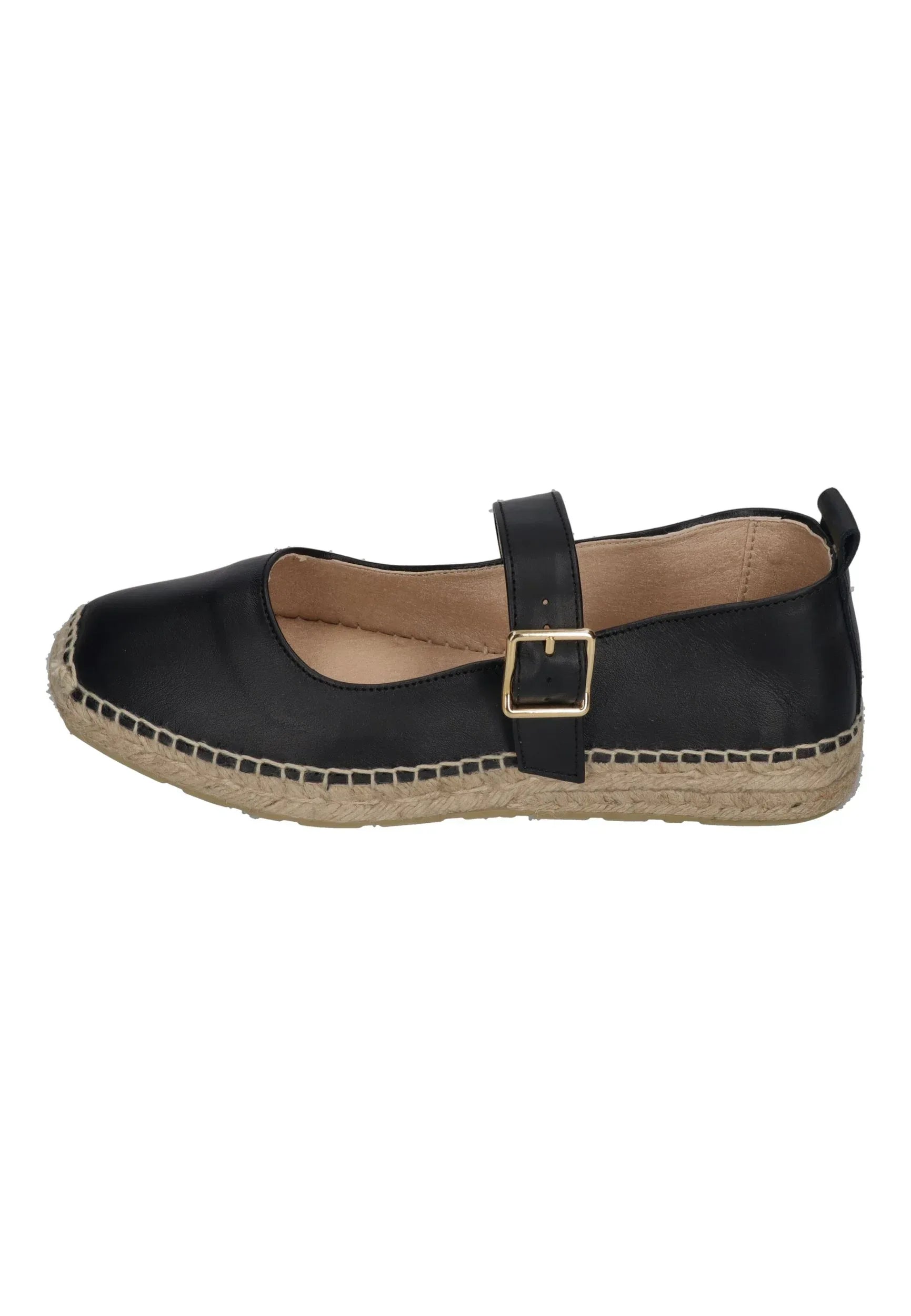 ESPADRIJ L'ORIGINALE Damen Espadrilles BALLERINE noir
