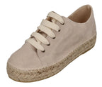 ESPADRIJ L'ORIGINALE Damen Espadrilles - BASKET VELOUR - beige
