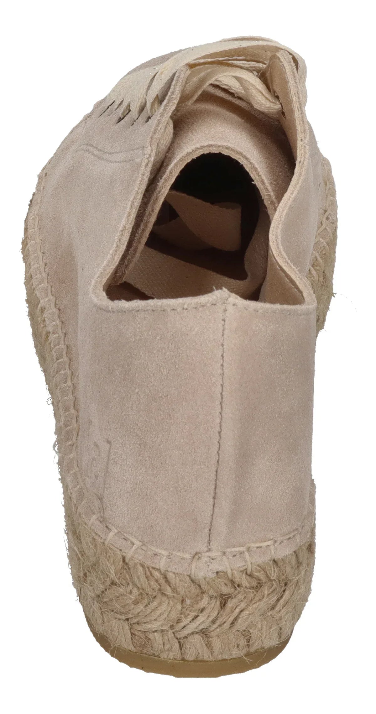 ESPADRIJ L'ORIGINALE Damen Espadrilles - BASKET VELOUR - beige