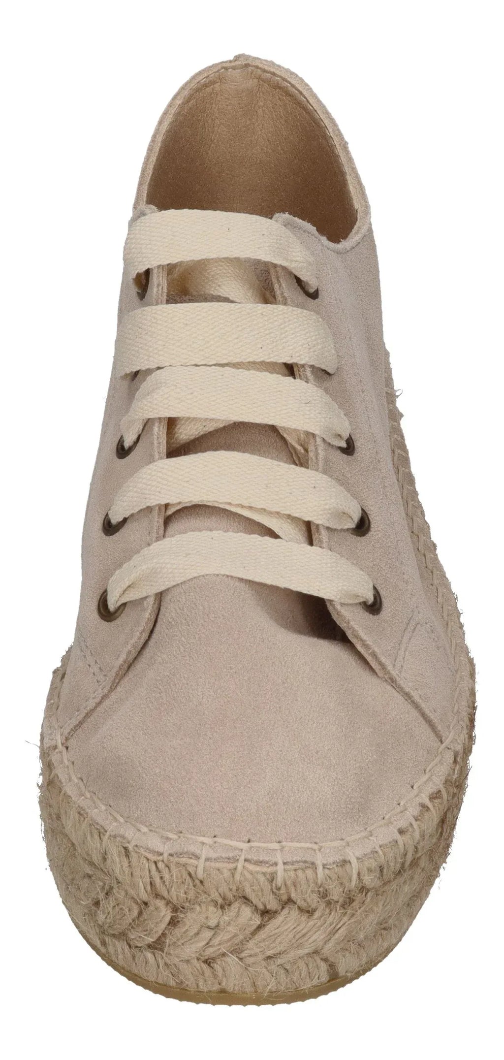 ESPADRIJ L'ORIGINALE Damen Espadrilles - BASKET VELOUR - beige