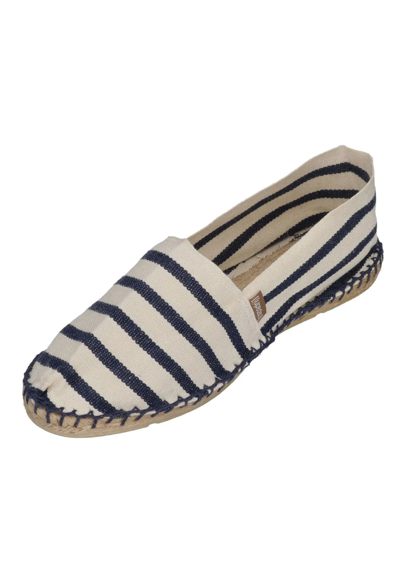 ESPADRIJ L'ORIGINALE Damen Espadrilles - CLASSIC 100 - ecru marine – Espadrille - Mehrfarbig | shoedealo.shop