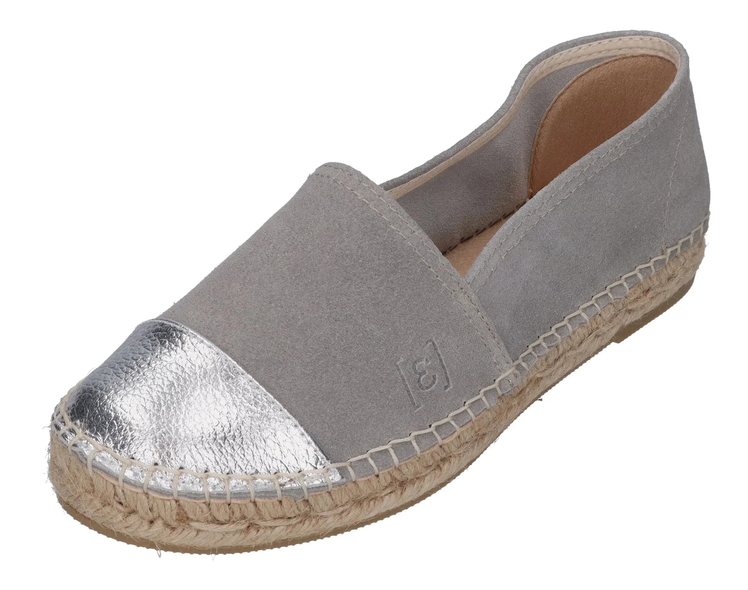 ESPADRIJ L'ORIGINALE Damen Espadrilles - CLASSIC CAP3  - gris