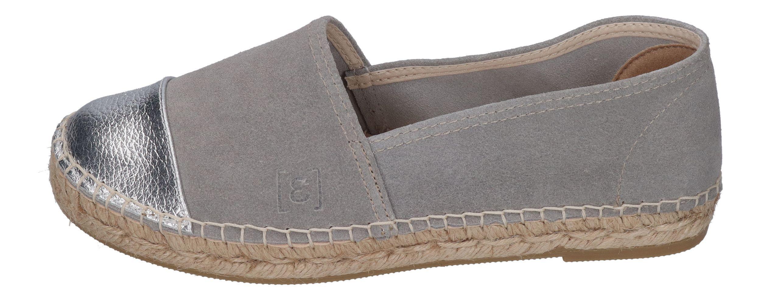ESPADRIJ L'ORIGINALE Damen Espadrilles - CLASSIC CAP3  - gris
